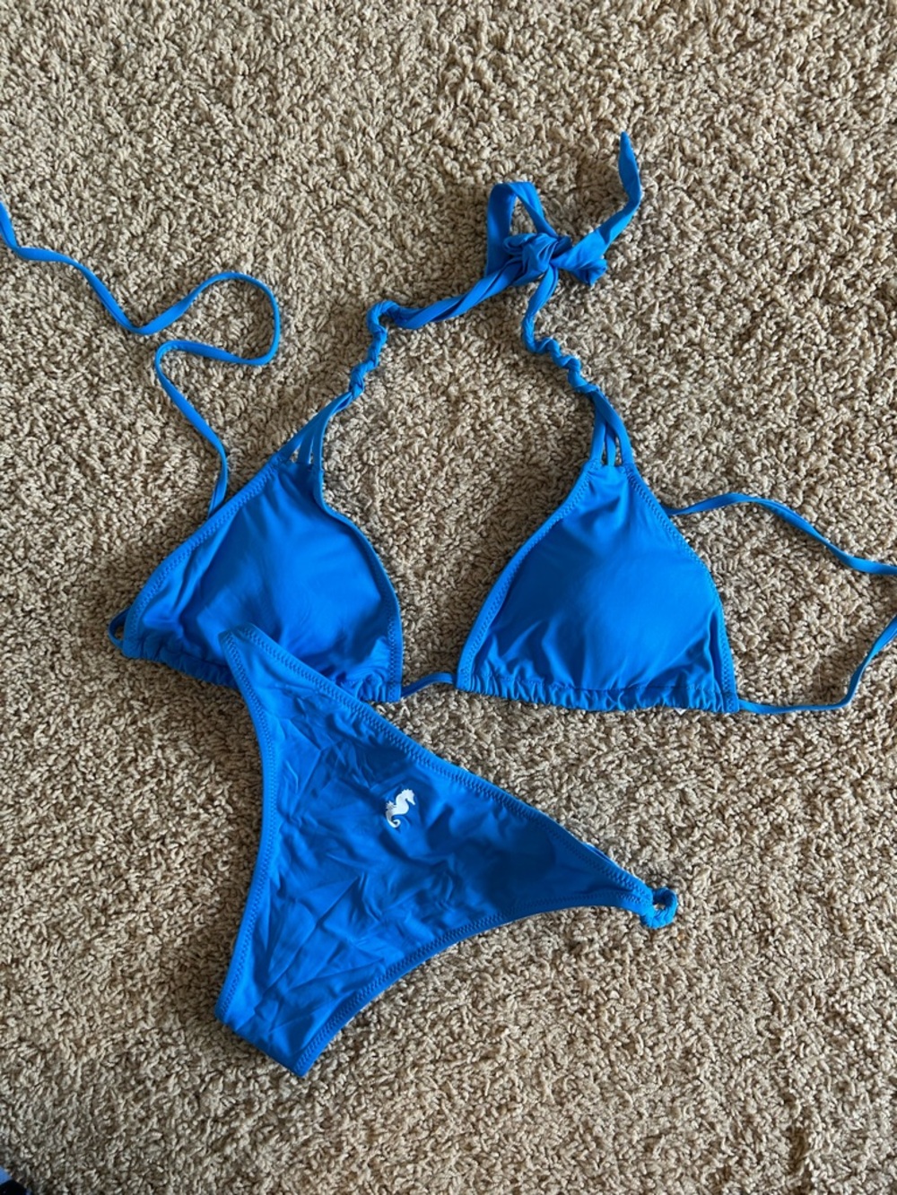 Blue Bikini Set